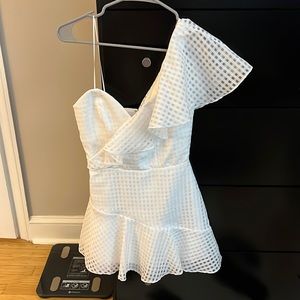 Revolve white dress size xs worn once